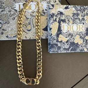 Christian Dior Danseuse Etoile Choker Gold Necklace